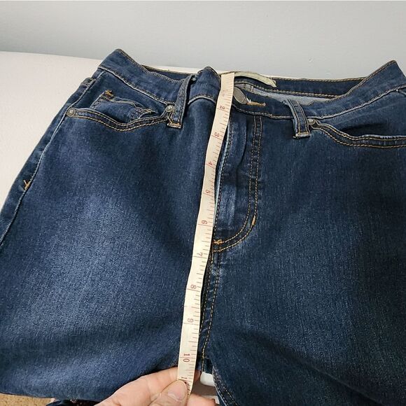 Free People Womens Size 27 Skinny Jeans Dark Wash Denim Jeans - Picture 4 of 6